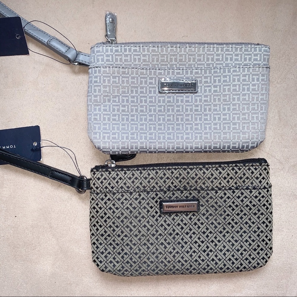 NWT, Two Tommy Hilfiger wristlet/ clutch